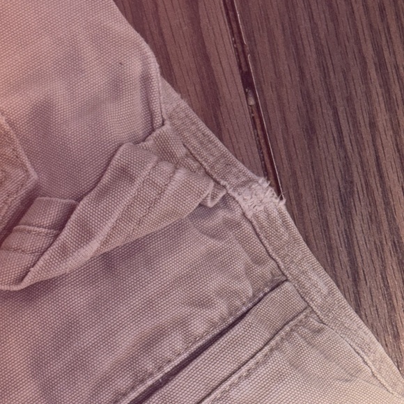 Carhartt Loose Fit Distressed Carpenter Khaki Jeans Mens - Picture 6 of 12